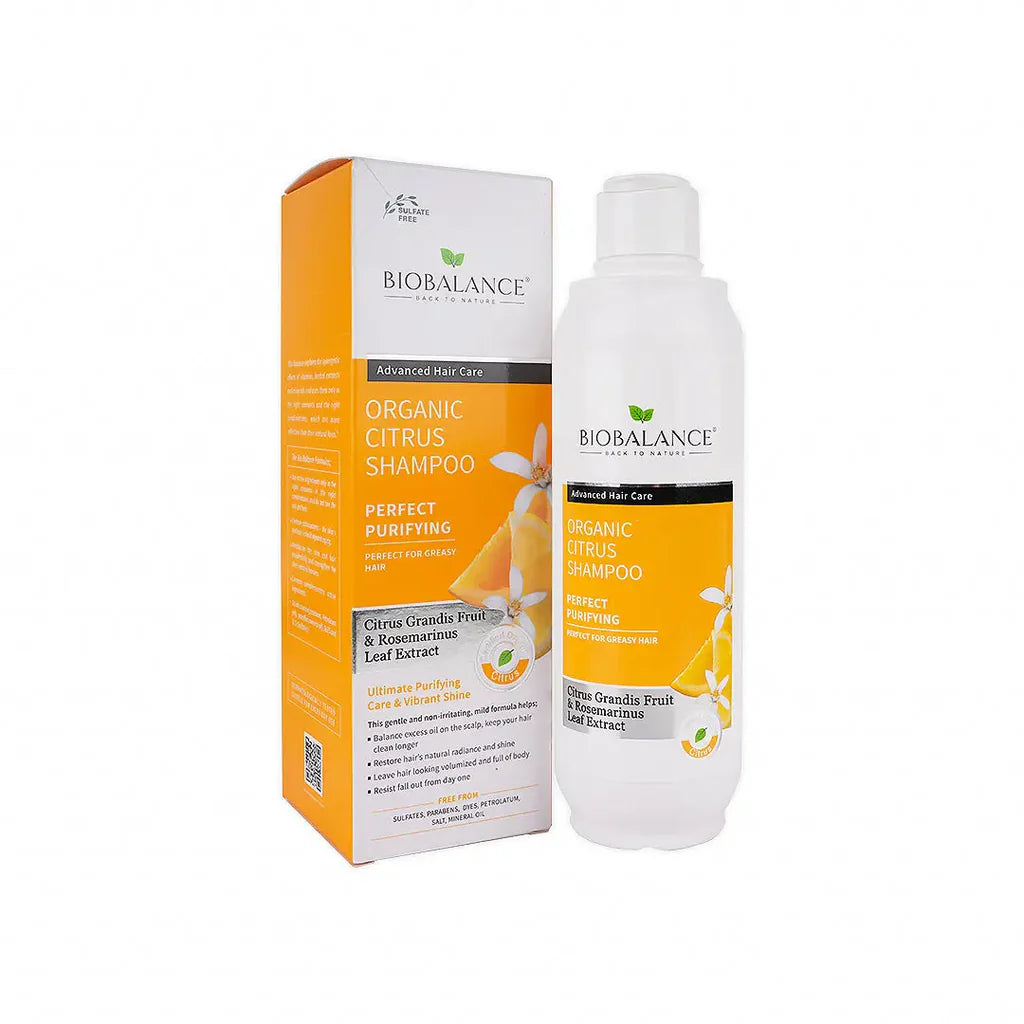 Biobalance Organic Citrus Shampoo 330Ml - Tadawie | Premium Skincare & Healthcare in Kuwait