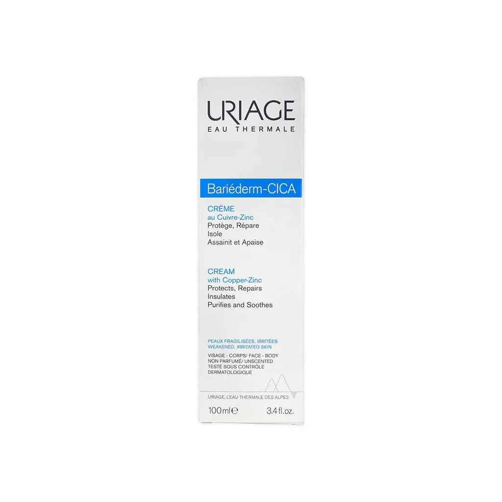 Uriage Bariederm Repair Cica-Cream With Copper Zinc 100Ml