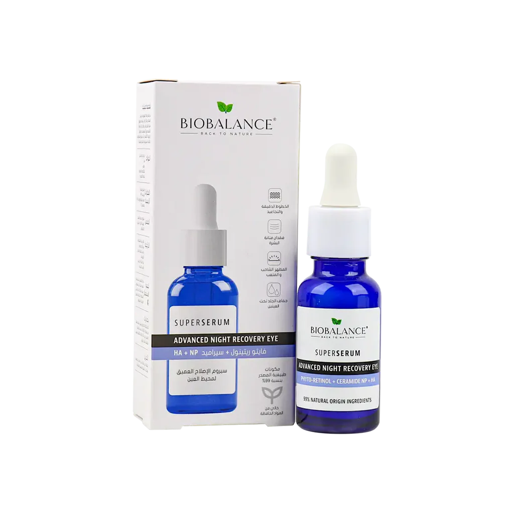 Biobalance Advanced Night Recovery Eye Super Serum 20ml - Tadawie | Premium Skincare & Healthcare in Kuwait