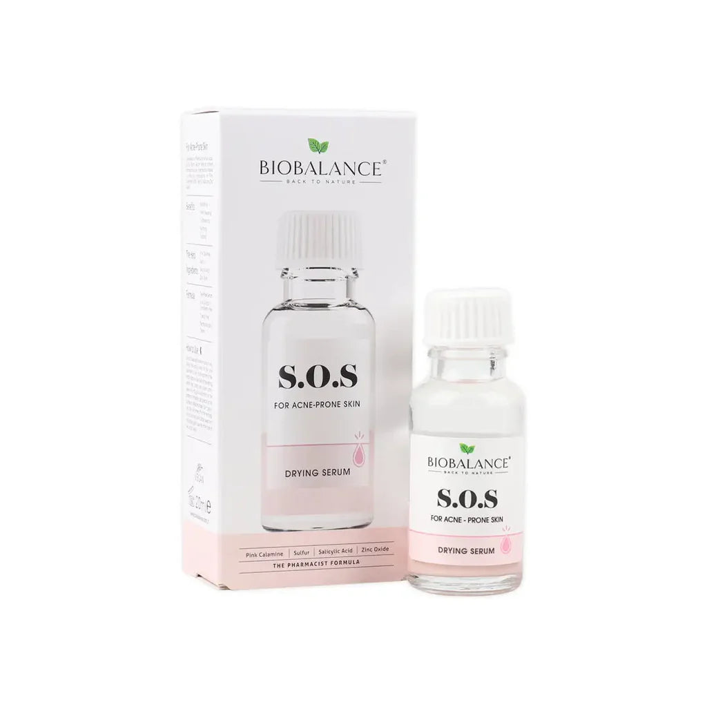Biobalance S.O.S Acne-Prone Skin Drying Serum 20ml - Tadawie | Premium Skincare & Healthcare in Kuwait
