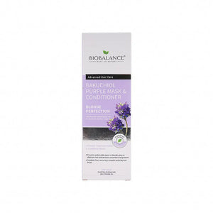 Biobalance Bakuchiol Purple Mask & Conditioner 330ml - Tadawie | Premium Skincare & Healthcare in Kuwait