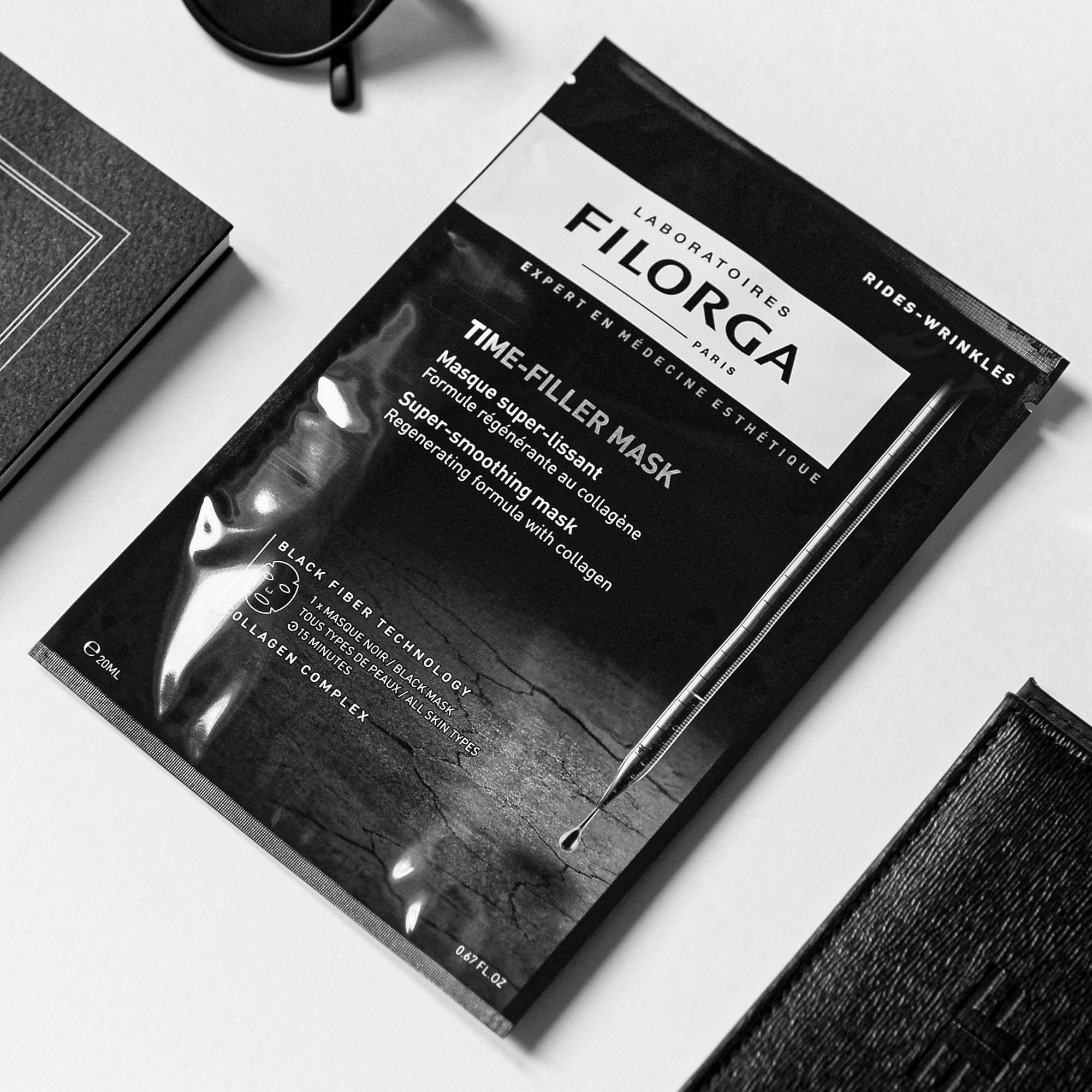 FILORGA TIME-FILLER MASK (Black Sheet Mask) - Tadawie | Premium Skincare & Healthcare in Kuwait