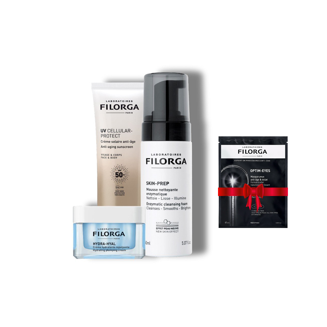 Complete Daily Skincare Routine by Filorga - Tadawie | Premium Skincare & Healthcare in Kuwait