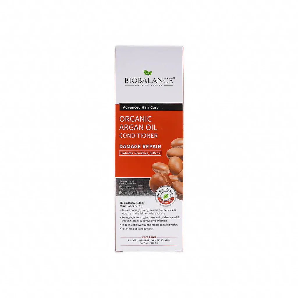Biobalance  Organic Argan Oil Conditioner 330Ml - Tadawie | Premium Skincare & Healthcare in Kuwait