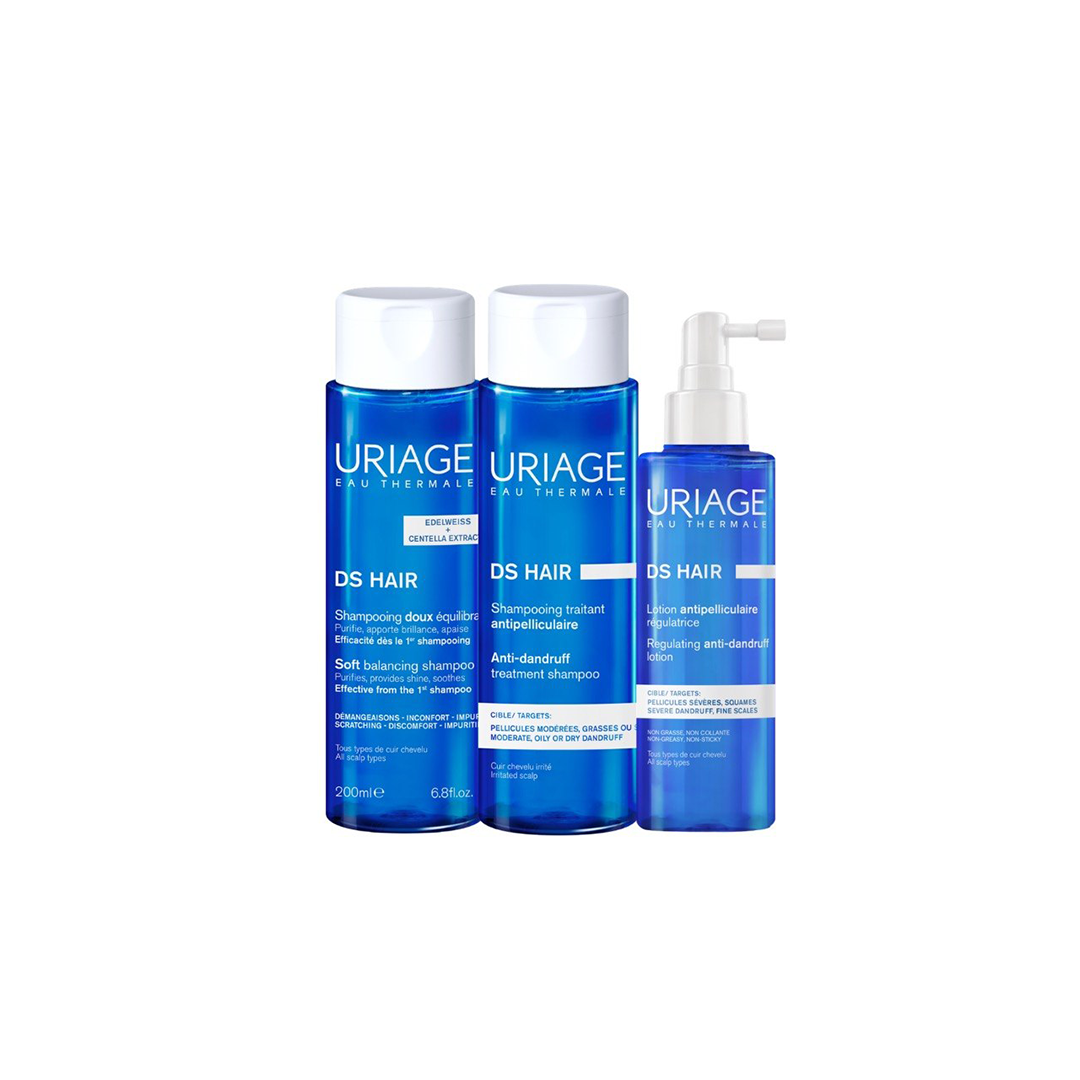 Dandruff Control Routine by Uriage - Tadawie | Premium Skincare & Healthcare in Kuwait