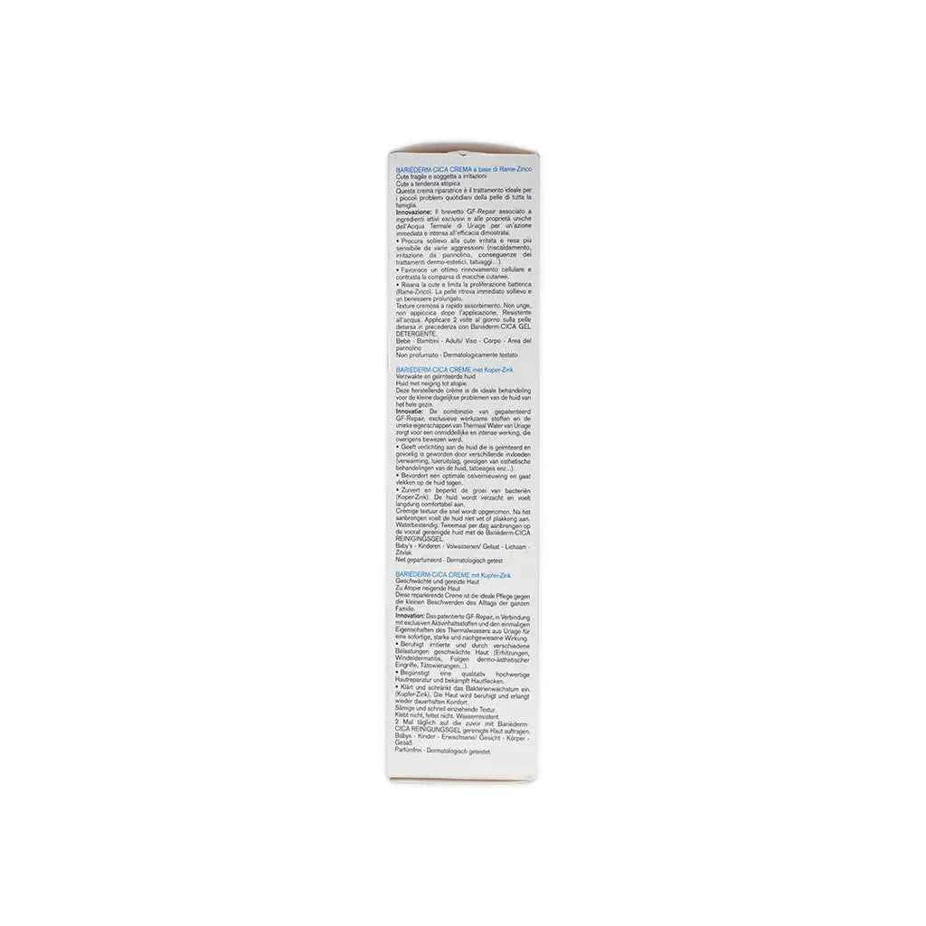Uriage Bariederm Repair Cica-Cream With Copper Zinc 100Ml