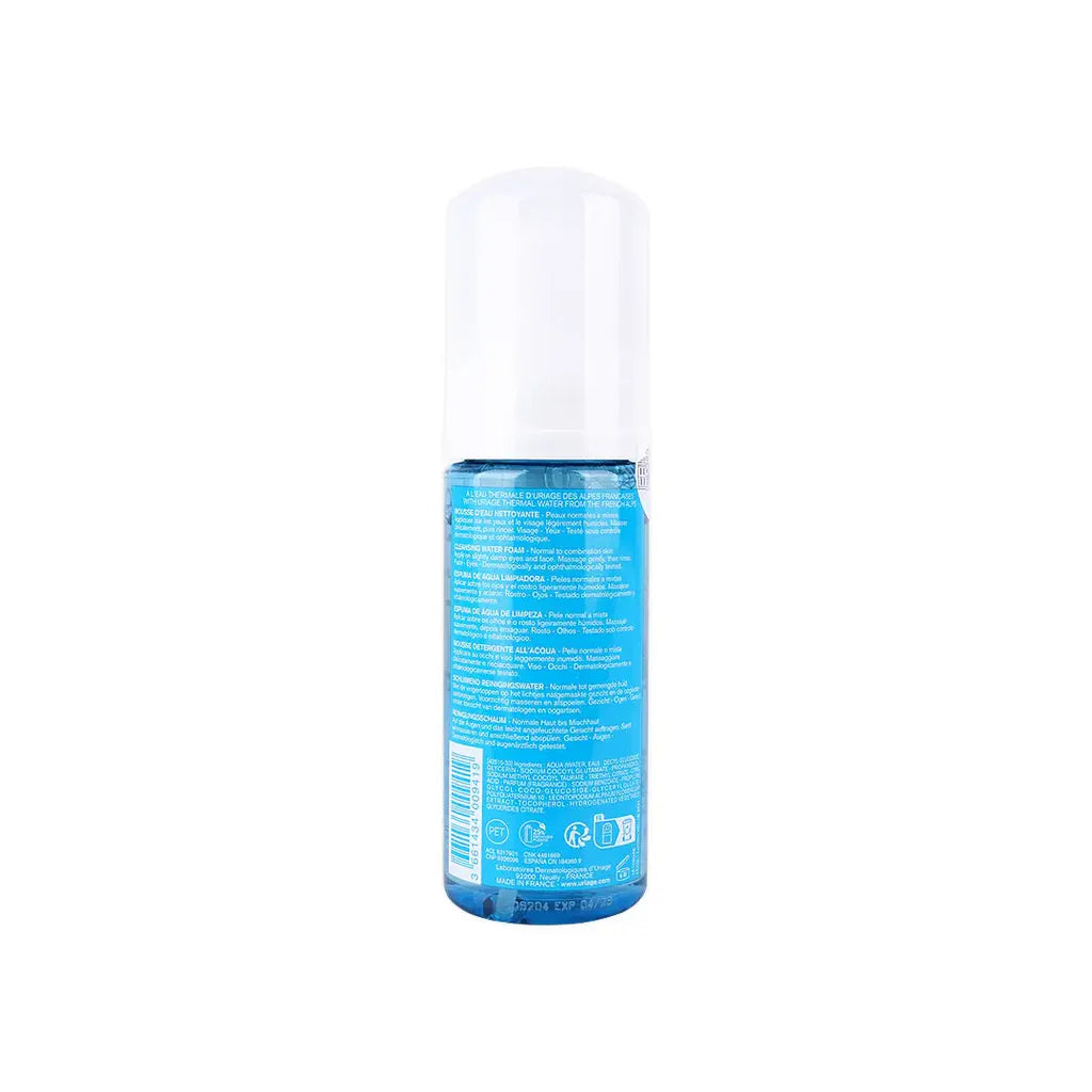 Uriage Cleansing Water Foam Make-Up Remover 150Ml