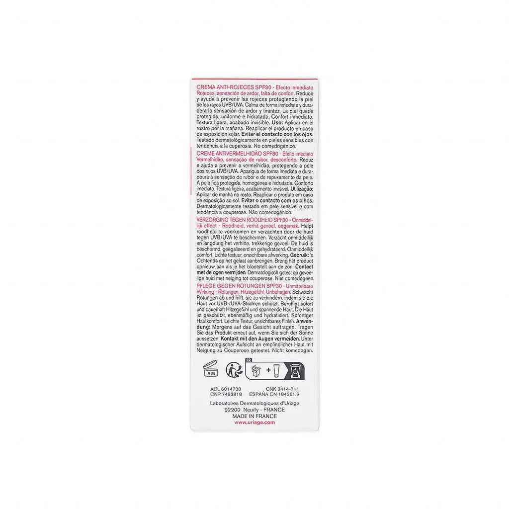 Uriage Roseliane Anti Redness Cream SPF30 40ml