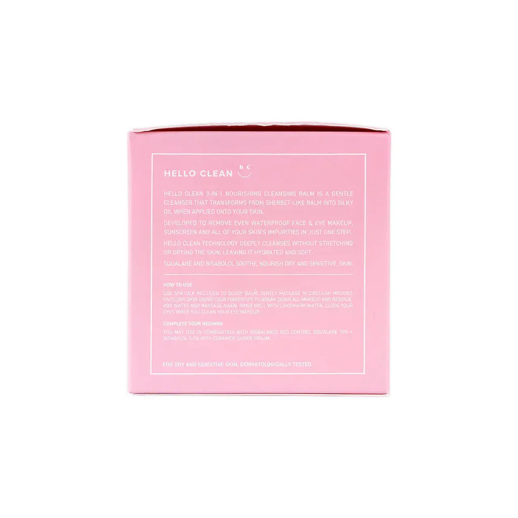Biobalance  Hello Clean Nourishing Cleansing Balm 100ml - Tadawie | Premium Skincare & Healthcare in Kuwait