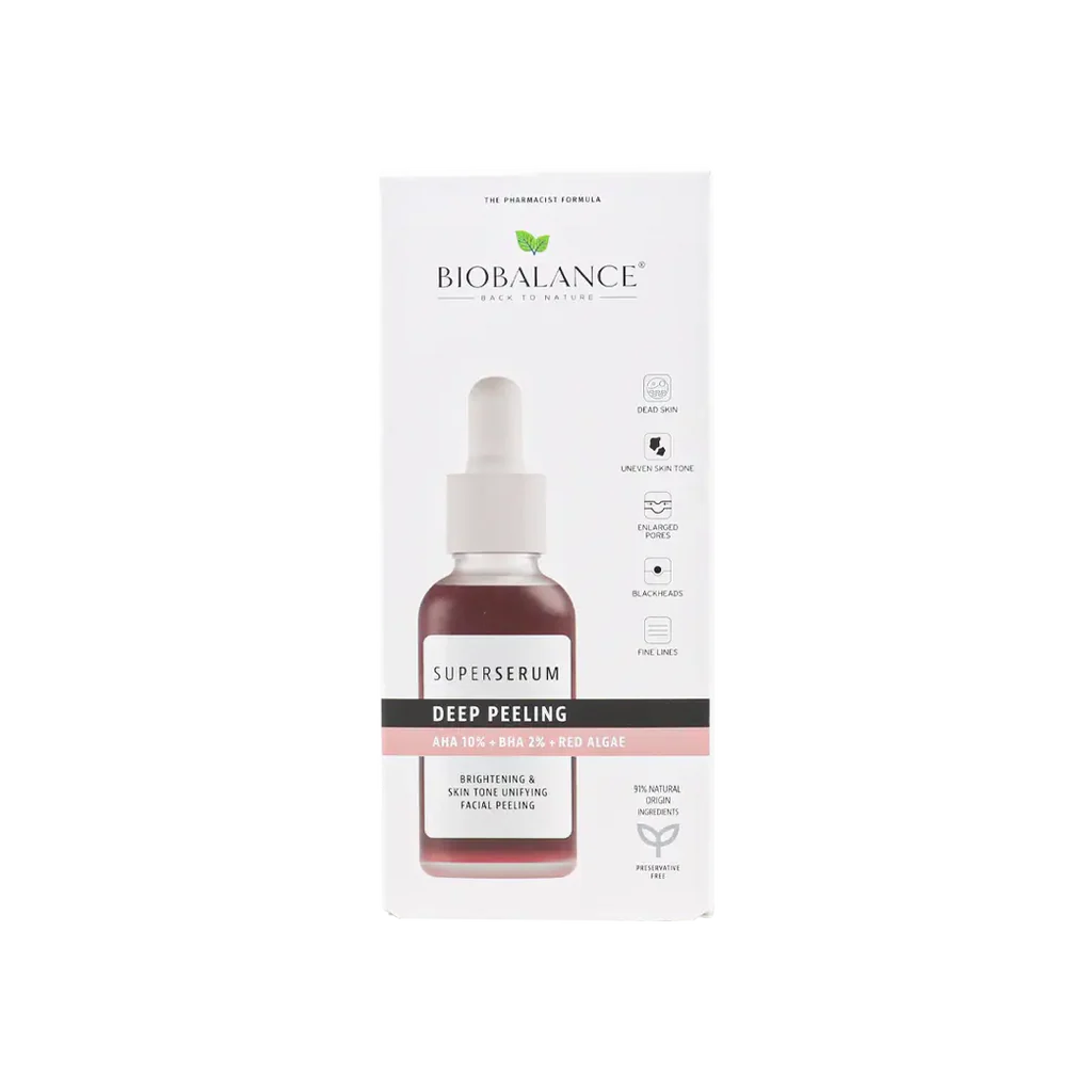 Biobalance  Deep Peeling Super Serum 30ml - Tadawie | Premium Skincare & Healthcare in Kuwait