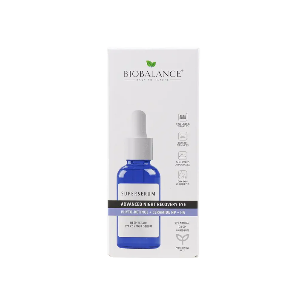 Biobalance  Advanced Night Recovery Eye Super Serum 20ml - Tadawie | Premium Skincare & Healthcare in Kuwait