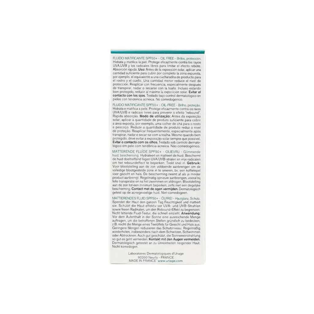 Uriage Hyseac Mattifying fluid SPF50 50ml