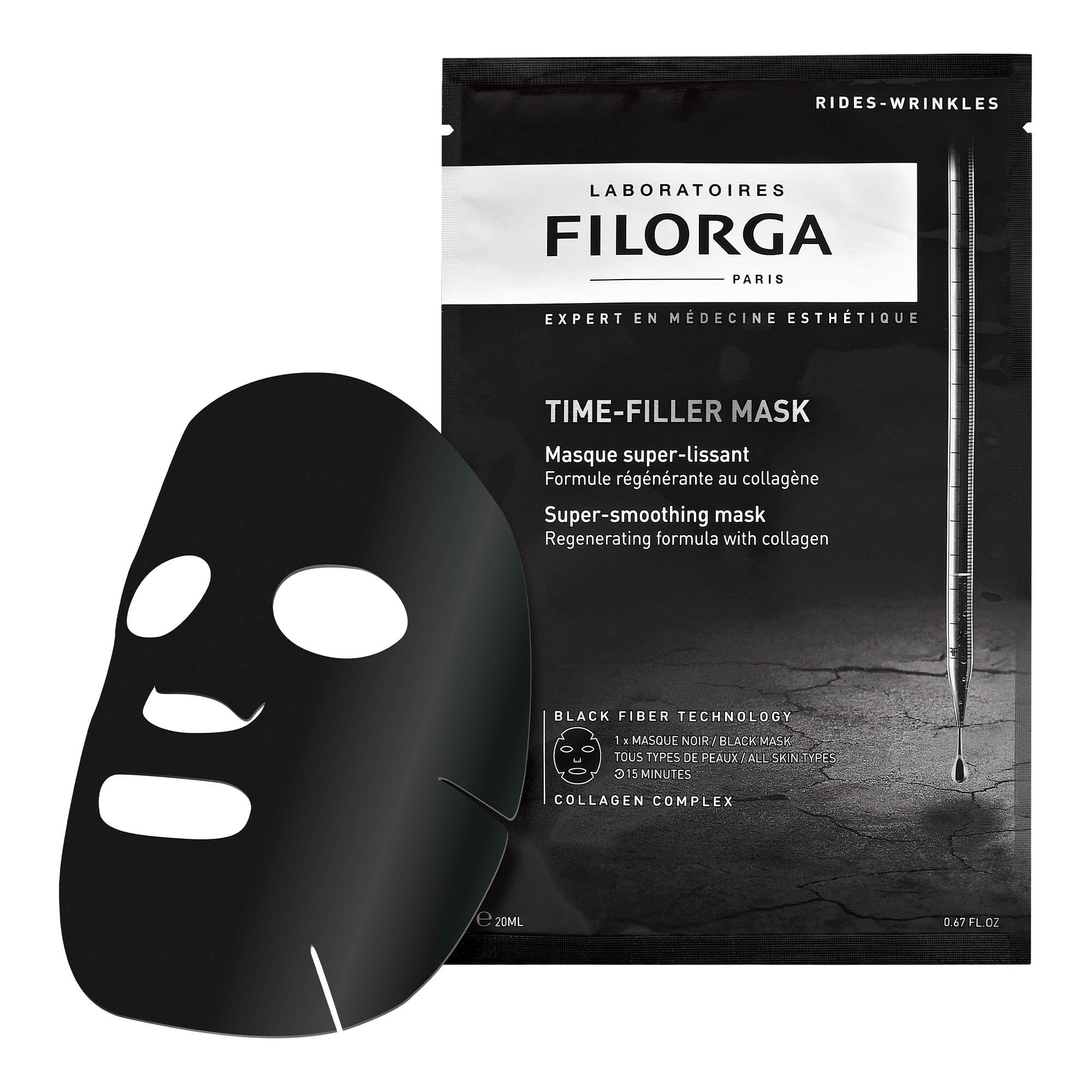 FILORGA TIME-FILLER MASK (Black Sheet Mask)